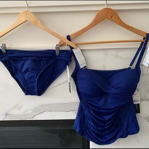 La Blanca Brand New Blue Bathing Suit